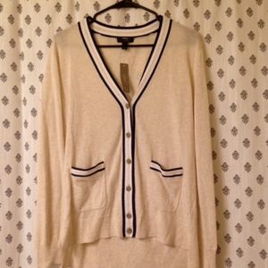 NWT J. Crew Women's V-Neck Cardigan Sweater